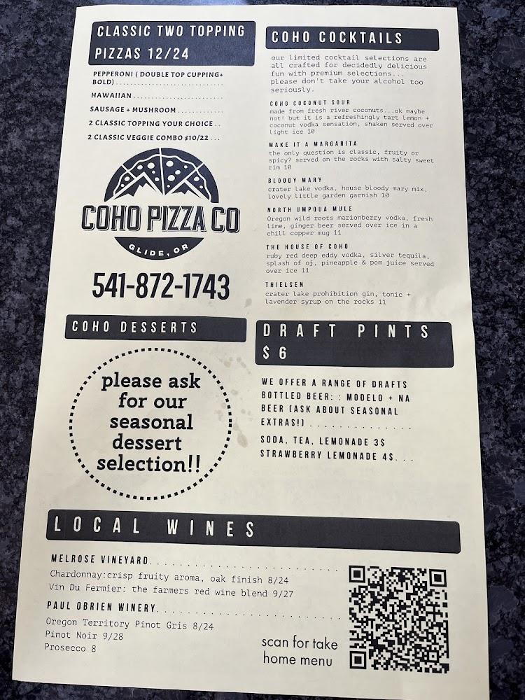 COHO PIZZA CO. Upside Down Banana Graham Pie